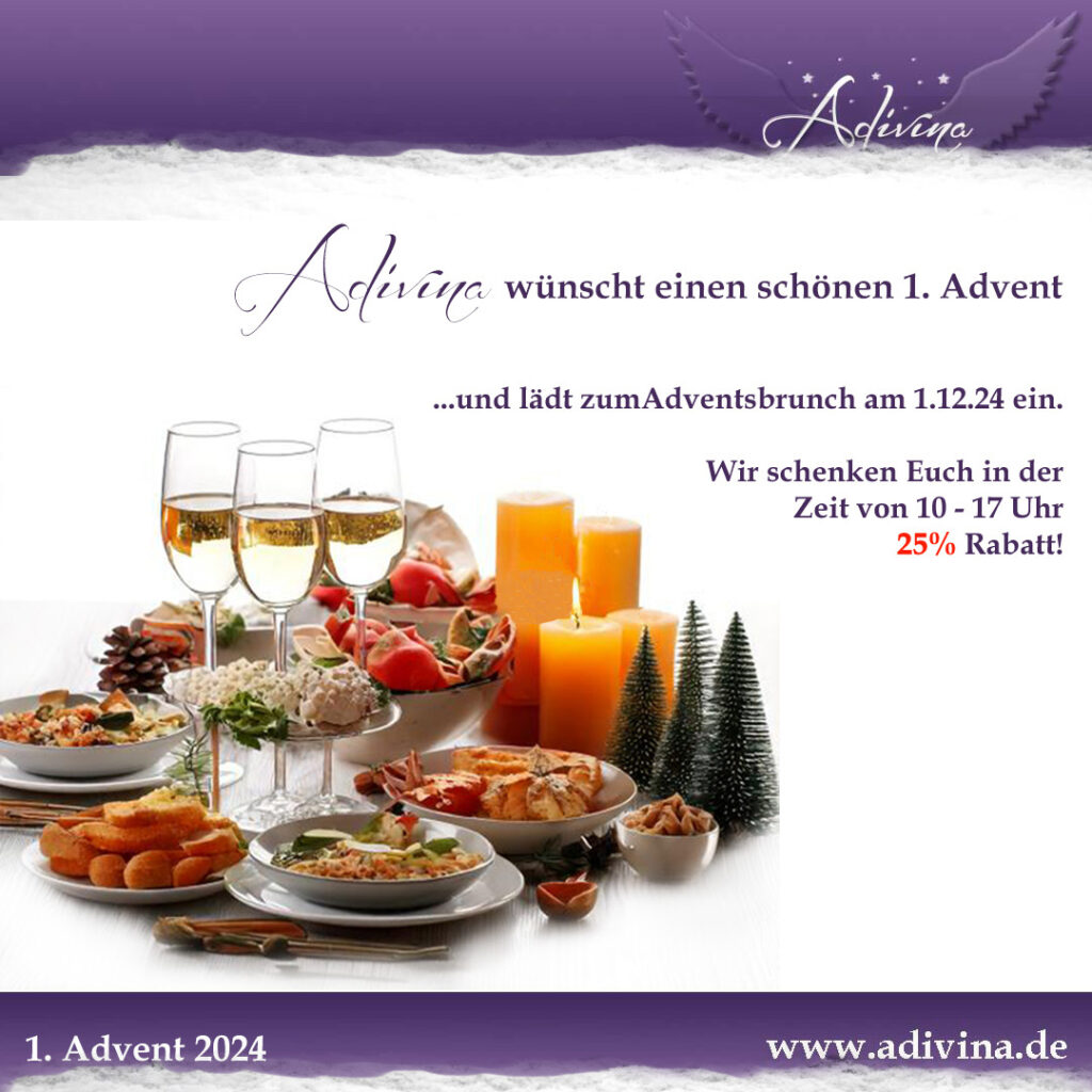 Adventsbrunch bei Adivina am 1.12.2024